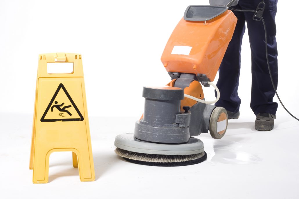 Avoid industrial slip and fall accidents