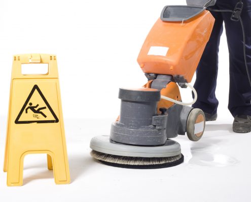 Avoid industrial slip and fall accidents