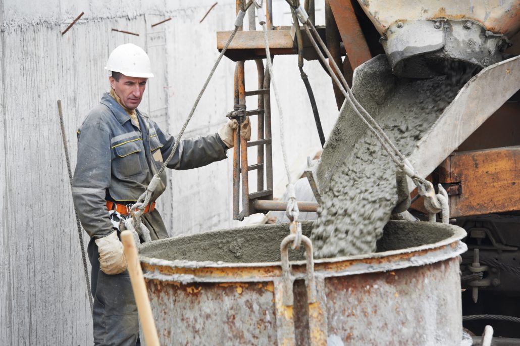 concrete pouring in cold weather