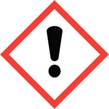 exclamation point_hazardous materials symbol