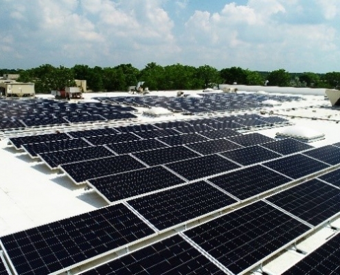 solar panels on Seacole roof_Plymouth Minnesota